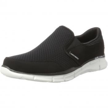 Skechers Herren Ultra FLEX-SALUTATIONS-51361 Low-Top, Schwarz, 43 EU
