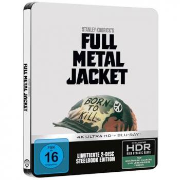 Full Metal Jacket – Série collector Steelbook (4K UHD + Blu‑Ray)