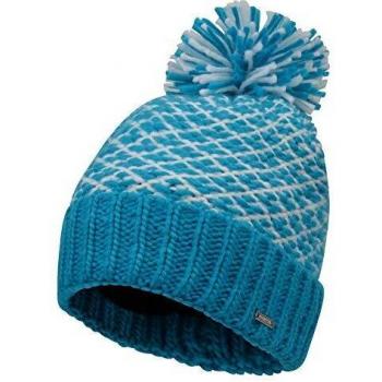 Dare 2b Mystify Frauenschnurrhaube – gefütterte Fleece‑Beanie mit Bommel, Größe S, Süßwasser Blau/Weiß