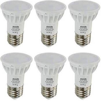 Aiwode Lampadina LED 5W E27 4000K Bianco Naturale 6 Pezzi