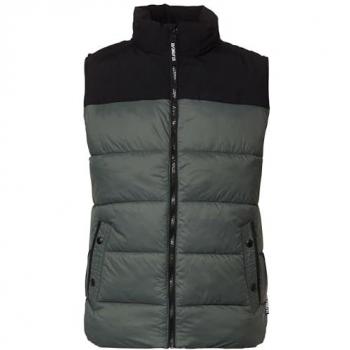 Men’s Street One Steppweste XXL, zweifarbig, aus Nylon und Polyester