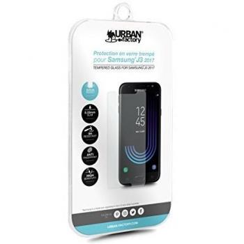 Verre Trempé Urban Factory Antipoussière et Antibuée pour Samsung J3 (Année 2017)