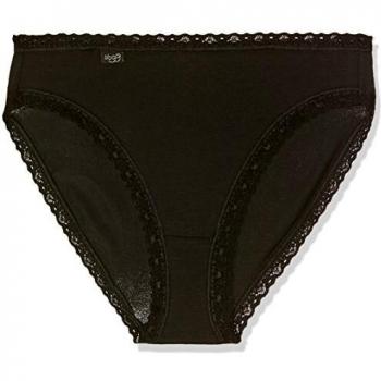 Sloggi Taillenslip 24/7 Cotton Lace Tai C3P, (3er Pack), Schwarz