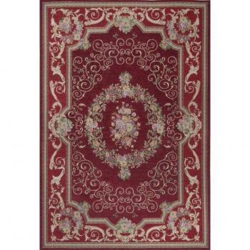 Tapis Tissé Plat THEKO Rouge 70x120 cm