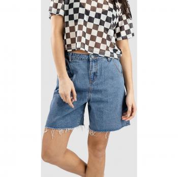 Shorts piegati denim blu Blue Tomato