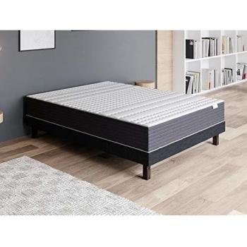 Sommier et Matelas Mémoire 180x200 Memo Supreme Hbedding – Mousse Ergonomique, Mousse Mémoire de Forme