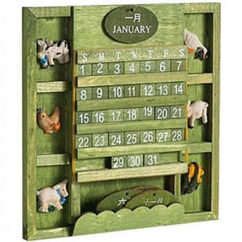 Wooden Wall Calendar