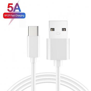 3A 5A USB Type C Fast Charging Cable 1M/1.5M/2M for Huawei Realme C11 C3i X3 6 6s 6i X2 Pro Motorola G8 Plus