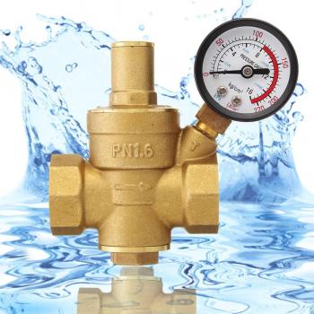 3/4 Inch Brass Pressure Reducer with Relief Valve