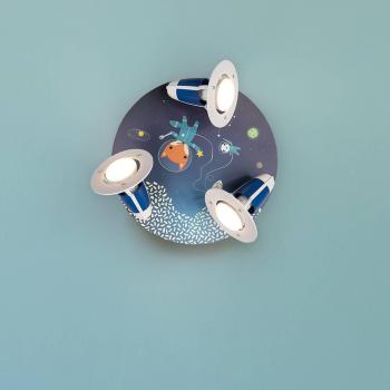 Elobra Blue Space Mission Ceiling Light