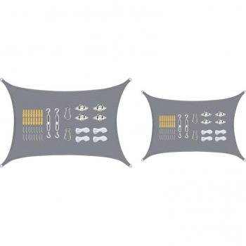 Lona Rectangular para Exterior con Protección Solar