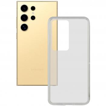 K-Six Smart Cover Transparente para Galaxy S24 Ultra 5G – Antihuellas y Carga Wi‑Fi