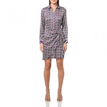 Vestido Guess New Alya de manga larga estampado