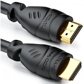 HDMI Cable deleyCON 0,5 m – Compatibile 1.4a/2.0b – 2160p 3D – Nero