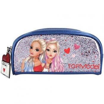 Estuche Tubular Love Letters de Depesche, Azul