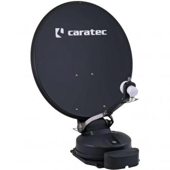 Caratec CASAT500S 50 cm graue D Sat Antenne mit Twin LNB