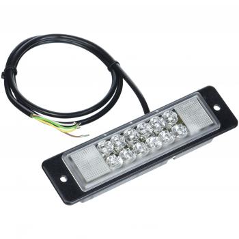 Hella LED Blitzwarnleuchte 2XD 008 997-221 – Rot, 12V, 12 LEDs