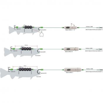 MADCAT Adjusta Profi River Rig Deadbait M