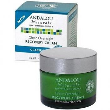 Andalou Naturals Clear Skin Recovery Cream with Argan Stem Cells and Fruit Stem Cell Complex (1.7 Fl Oz)