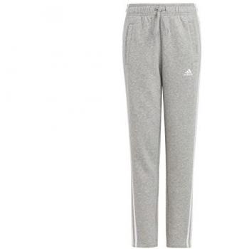 Adidas Youth 3s Pants in Medium Grey Heather/White 14-15