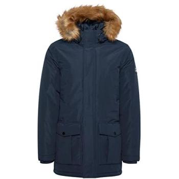 Inverno 11 Project Parka DUFFIN Beige‑Blu Scuro
