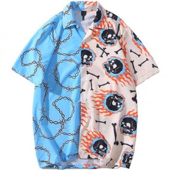 Harajuku Style Schädel T-Shirt