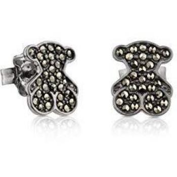 Pendientes de plata Grace con marcasita de Tous