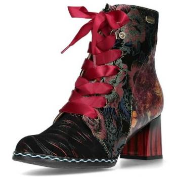 Boots Laura Vita Bottines Rouge – Taille 37 – Design moderne
