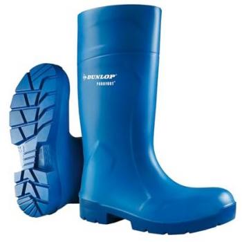 Dunlop Purofort Multigrip Anti Bacteria Safety Boots Blue 10