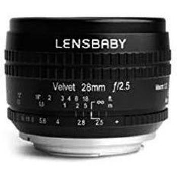 Lensbaby Velvet 28 für Fuji X-Kamera