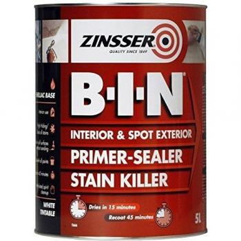 Zinsser B-I-N 5 L Primer Sealer and Stain Killer Paint