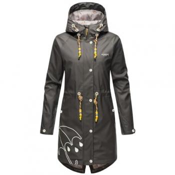 Marikoo Damen Regenjacke Tanzender Regenschirm