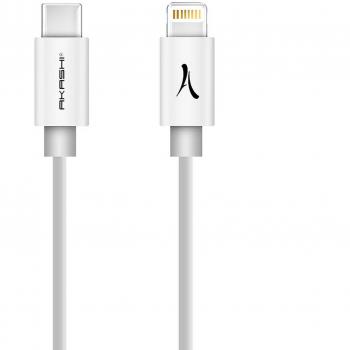 Câble Akashi 1m USB-C vers Lightning Mâle/Mâle