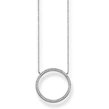 Collar con colgante Thomas Sabo, Plata 925, Circonitas Blancas