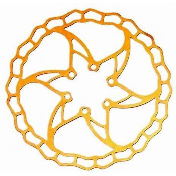 Goldene Bremsscheibe 160 mm – Fahrrad (restauriert)