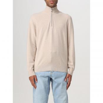 Sand-Colored Brunello Men’s Knitwear Size 54