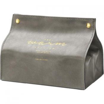 Cuir PU Boîte à Papier et Serviettes Nordic