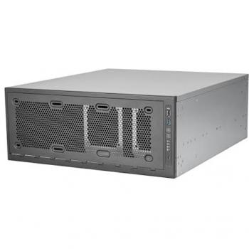Case Silverstone SST‑RM45‑360 4‑HE Nero
