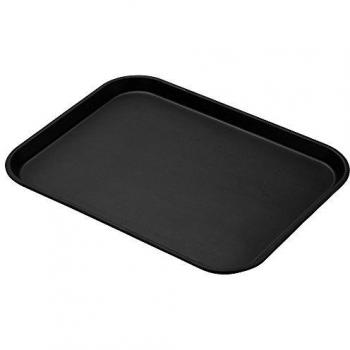 Cambro Rectangular Non-Slip Tray Black 457mm