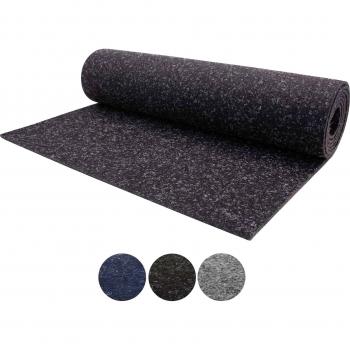 Primaflor Nadelvlies Teppich, fußbodenheizungsgeeignet, anthrazit