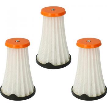 3 filtri a lamelle per aspiratore Vhbw