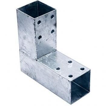 Palo angolare in legno Hv4246, dimensioni 200 x 200 mm, per 70 x 70 mm