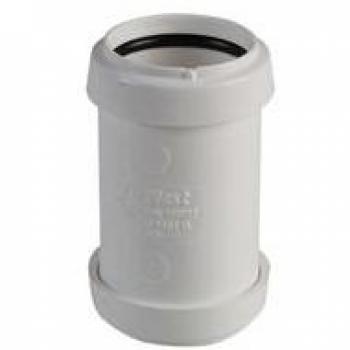 FloPlast WP08W 40mm Push-Fit Waste Coupler