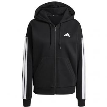 Sweatshirt zippé en polaire pour femme adidas Essentials 3-Stripes