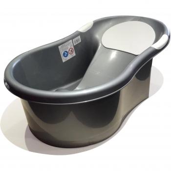 Baignoire DBB « Transat intégré », 0‑6 mois, couleur argentée
