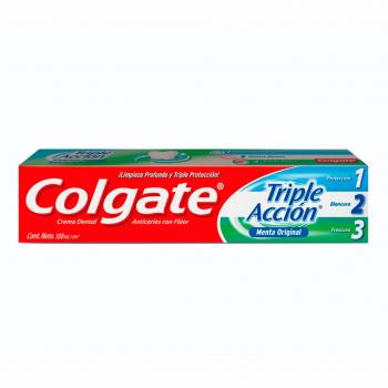 Crema Dental Colgate Triple Acción Menta 100 ml