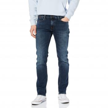 Tommy Jeans Slim Scanton, Jean Homme, Bleu, 36W x 34L