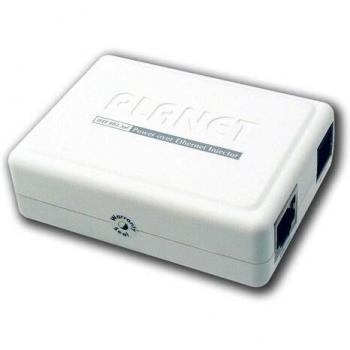Planet IEEE 802.3af Power over Ethernet Injector (2 Ports), Netzwerk Switch, Weiß