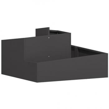 Maceta de Acero Frío 80x80x50 cm Vidaxl