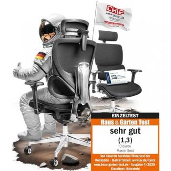 CLOUVOU MasterSeat Bürostuhl – Ergonomisches Design